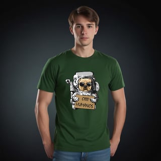 Nome do produto Saudação Galáctica (T-Shirt Pima)