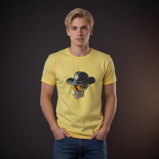 Nome do produto Sheriff Skull (T-Shirt Estonada)