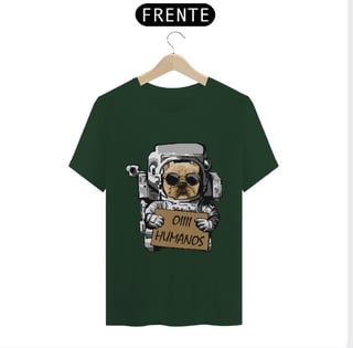 Nome do produto Saudação Galáctica (T-Shirt Pima)