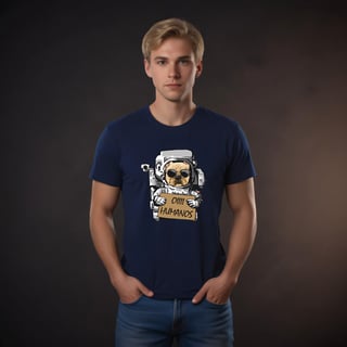 Saudação Galáctica (T-Shirt Pima)