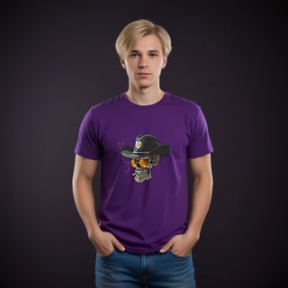 Nome do produto Sheriff Skull (T-Shirt Classic)