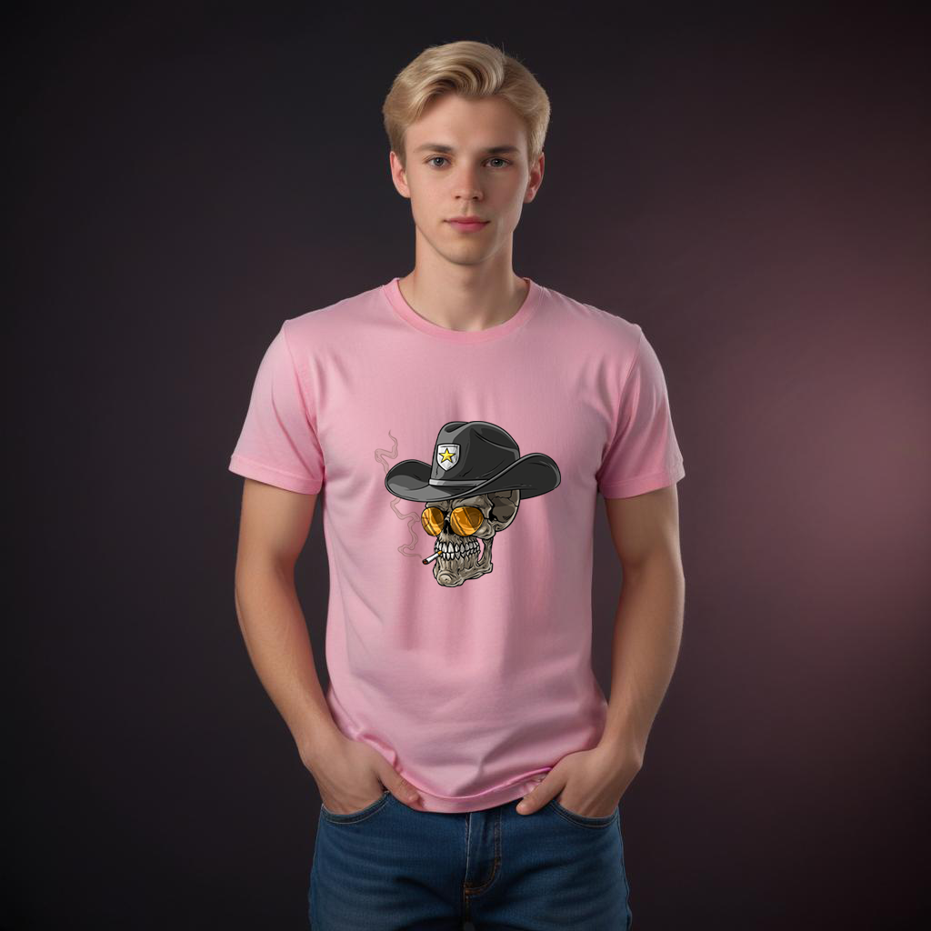 Sheriff Skull (T-Shirt Pima)