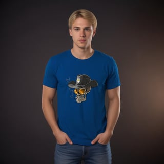 Nome do produto Sheriff Skull (T-Shirt Quality)