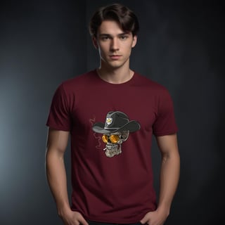 Nome do produto Sheriff Skull (T-Shirt Classic)