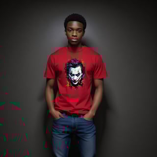 Nome do produto Sorriso do Caos: Estilo Coringa  (T-Shirt Quality)