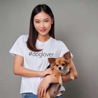 Nome do produto Camiseta #doglover unissex - Várias cores