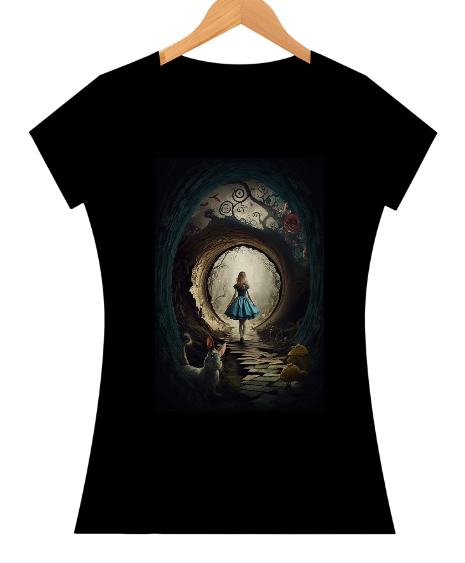 Nome do produto: T-Shirt Alice no país das maravilhas