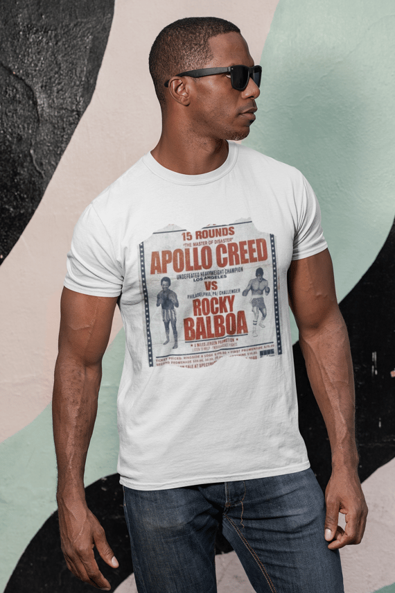 CAMISETA  APOLLO CREED X ROCKY