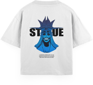 Camiseta Oversized Statue