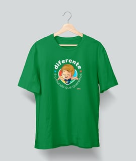 Nome do produto Camiseta Infantil - Diferente é o mundo que queremos