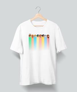 Nome do produto Camiseta Infantil - Cores Transp