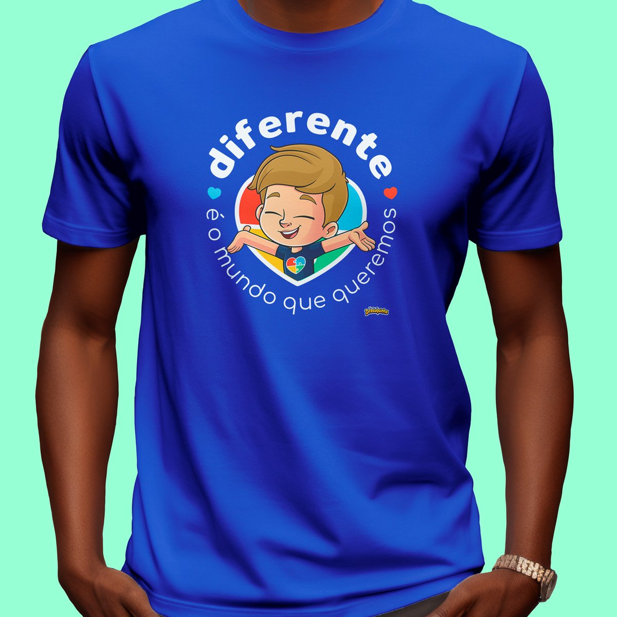Nome do produto: Camisa Adulto - Diferente é o Mundo que Queremos