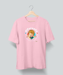 Nome do produto Camiseta Infantil - Diferente é o mundo que queremos