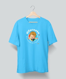 Nome do produto Camiseta Infantil - Diferente é o mundo que queremos