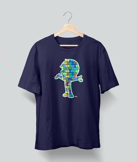 Nome do produto Camiseta Infantil - Abraço Autista