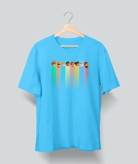 Nome do produto Camiseta Infantil - Cores Transp