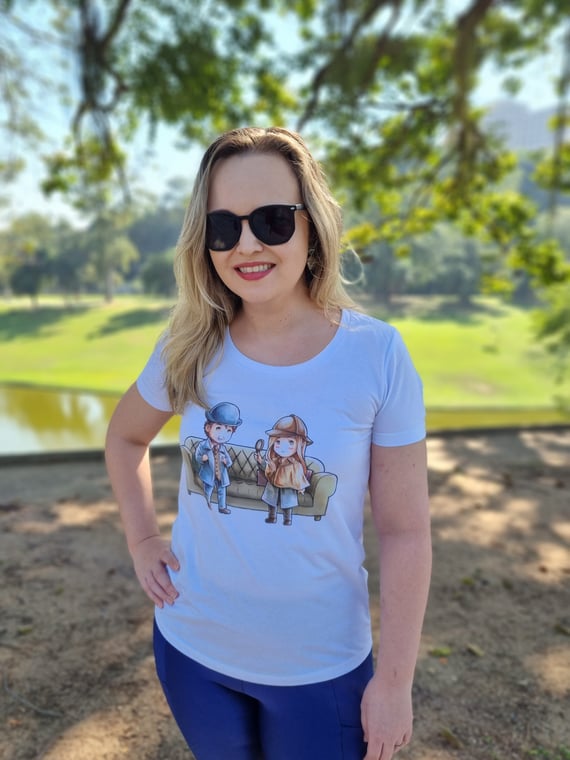 Baby Look Detetivinhos do Sofá