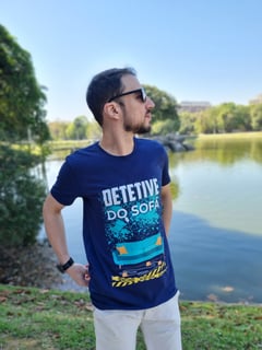 Nome do produto Camiseta Detetive do Sofá