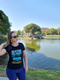 Nome do produto Baby Look Detetive do Sofá