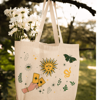 Nome do produto Ecobag Grande -  Os Símbolos tem Poder