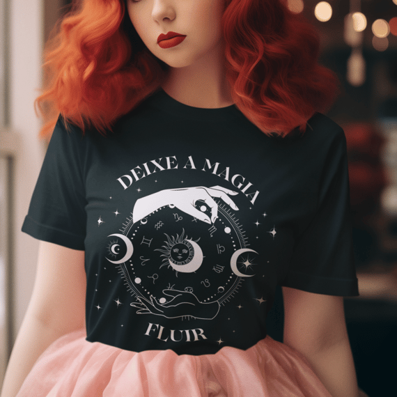 T-Shirt Quality - Deixe a Magia Fluir