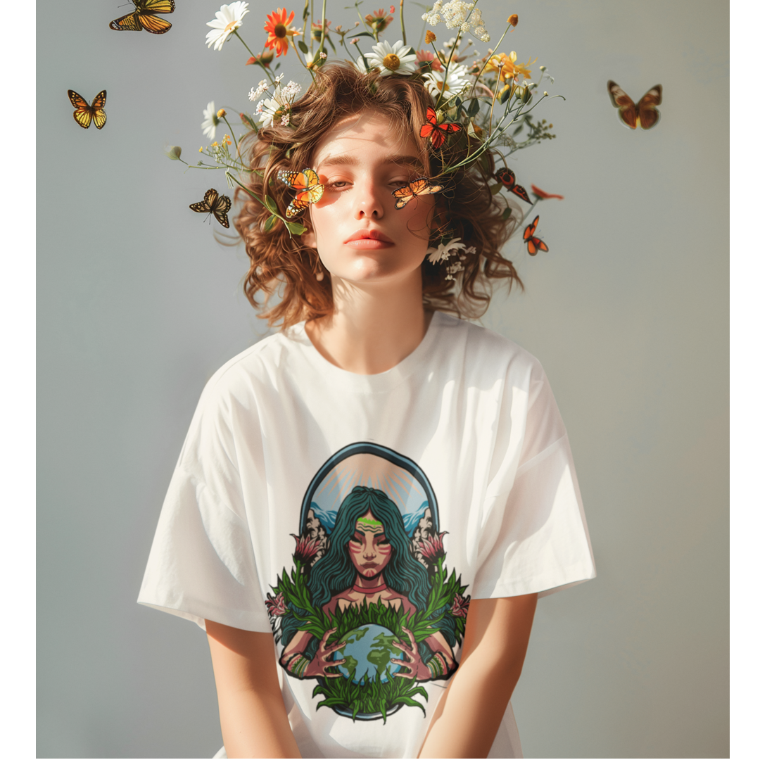 Camiseta Oversized - Gaia