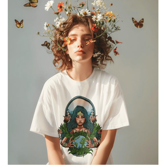 Camiseta Oversized - Gaia