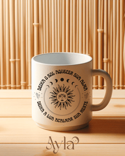 Nome do produto Caneca - Deixa o Sol Aquecer Sua Alma