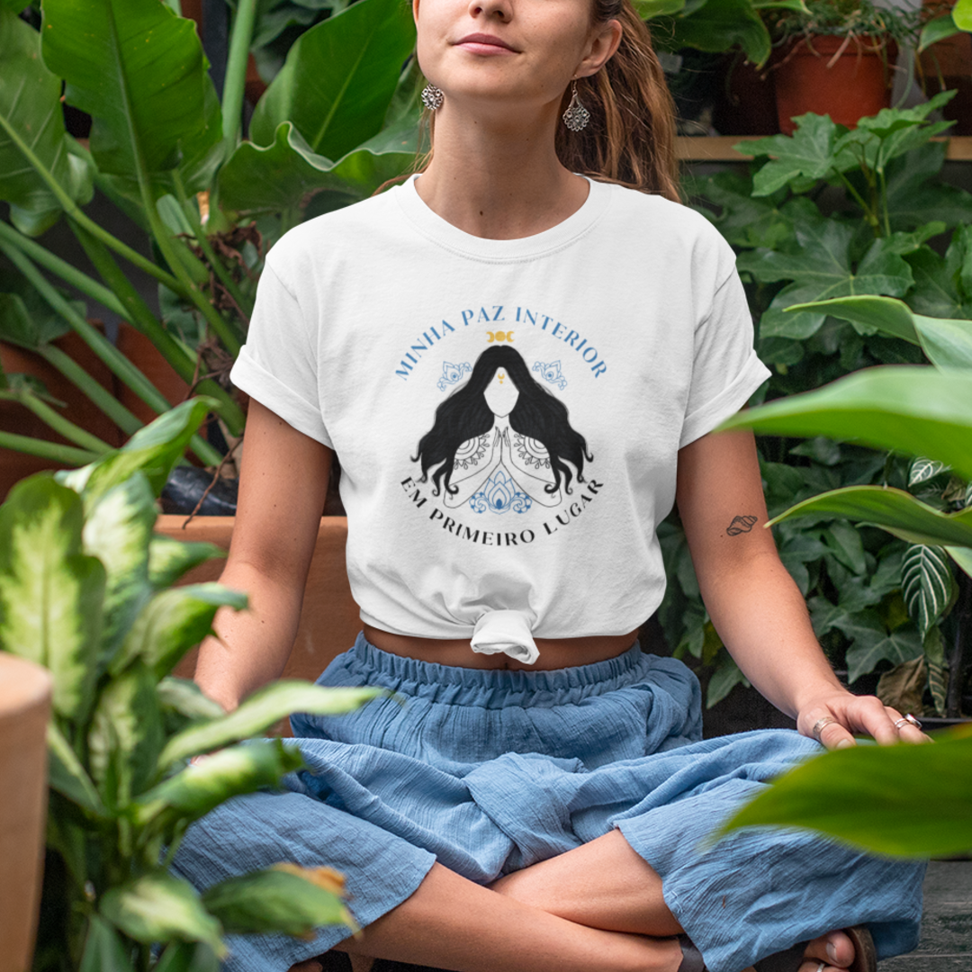 T-Shirt Quality - Minha Paz Interior