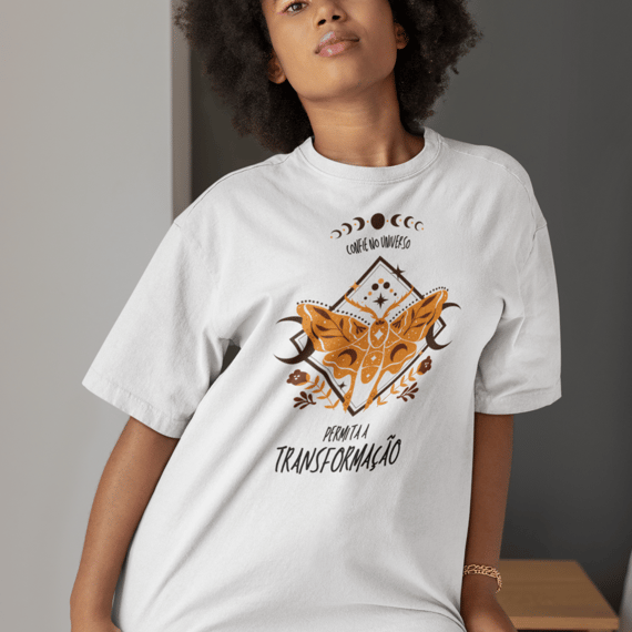 Camiseta Oversized - Permita a Transformação