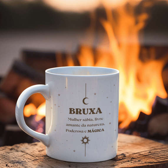 Caneca - Bruxa Poderosa e Mágica