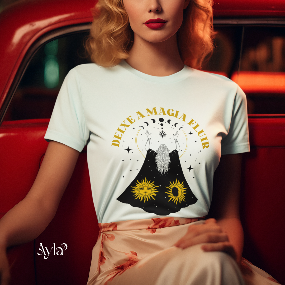 T-Shirt Quality - Deixe A Magia Fluir