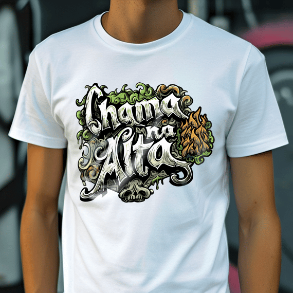 Camiseta Unissex Chama na Alta 