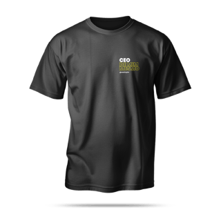 Nome do produto Camiseta WeDrop - CEO de mim mesmo - Preta