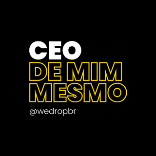 Nome do produto Camiseta WeDrop - CEO de mim mesmo - Preta