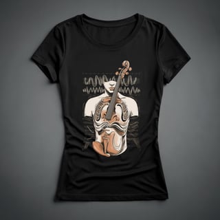 Camiseta Feminina - Anatomúsica