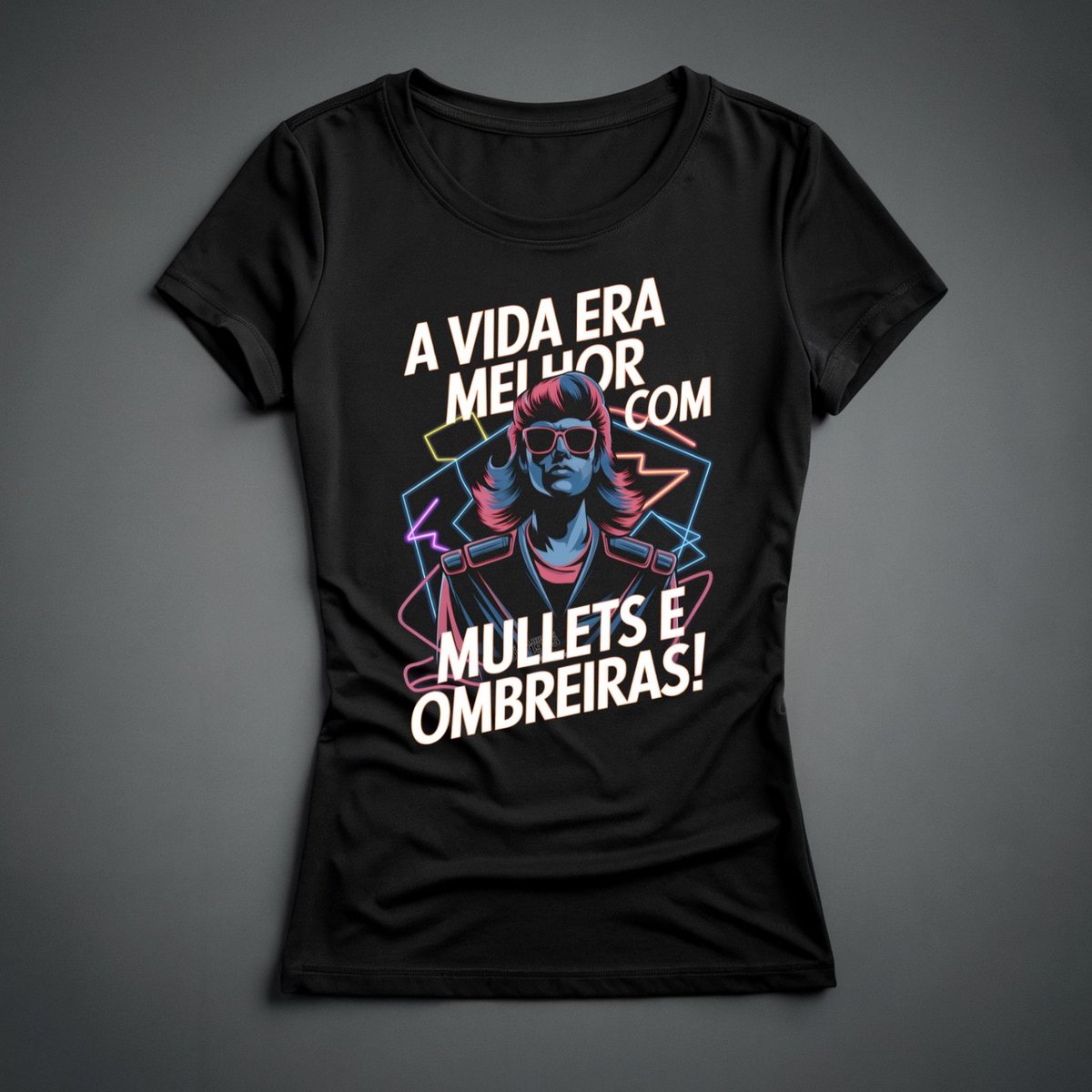 Nome do produto: Camiseta Feminina - Mullets