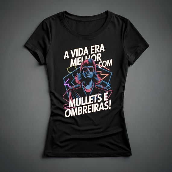 Camiseta Feminina - Mullets