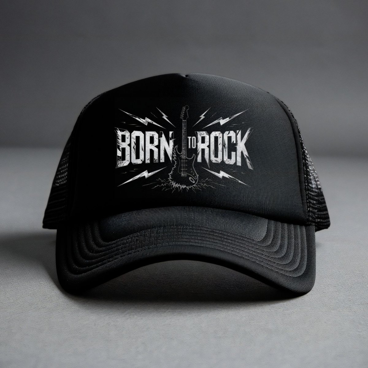 Nome do produto: Boné Trucker - Born To Rock 2