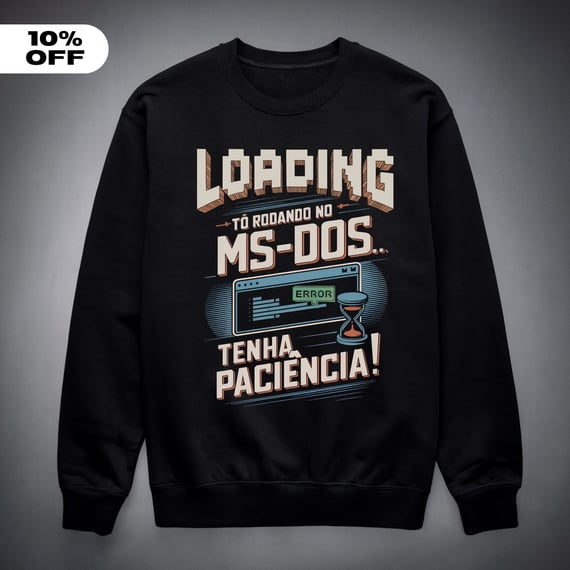 Moletom - Loading MS DOS