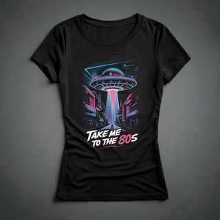 Nome do produto Camiseta Feminina - Take Me To The 80s