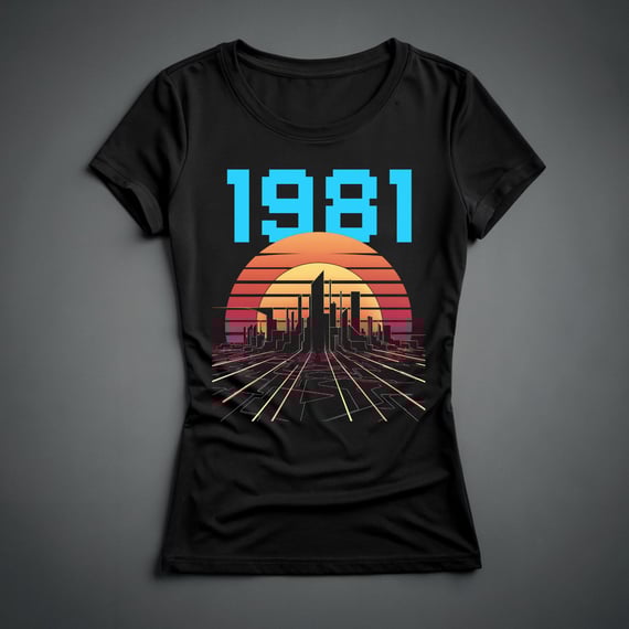 Camiseta Feminina - 1981