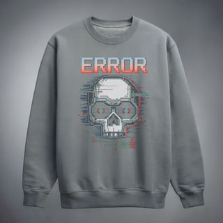 Nome do produto Moletom - Caveira Error