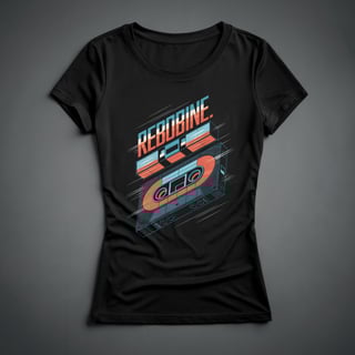 Camiseta Feminina - Rebobine