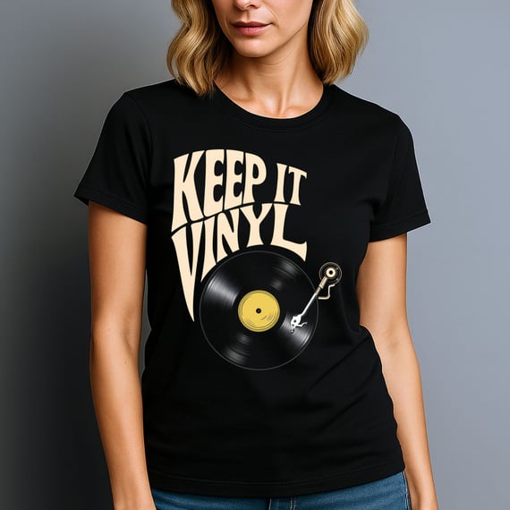 Camiseta Feminina - Keep It Vinyl