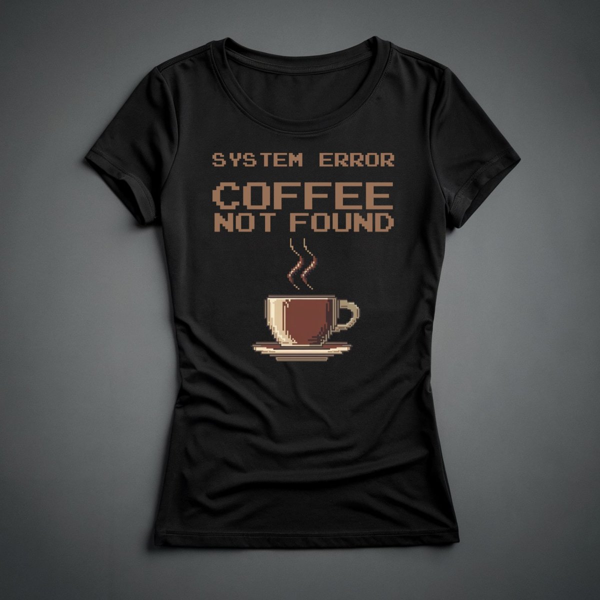 Nome do produto: Camiseta Feminina - Coffee Not Found