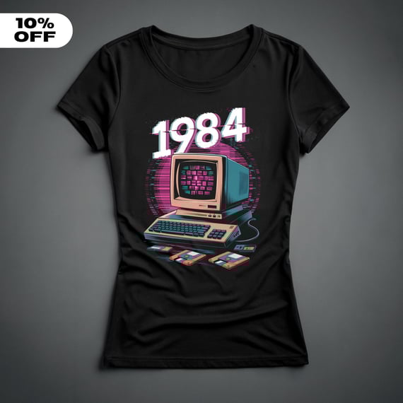 Camiseta Feminina - 1984