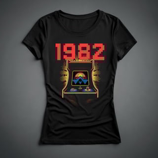Nome do produto Camiseta Feminina - 1982