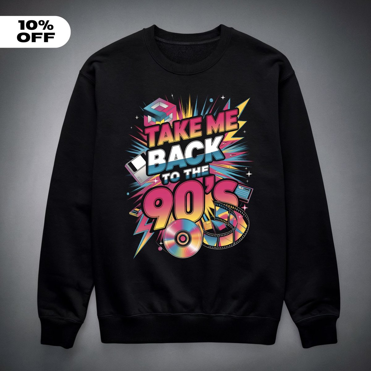 Nome do produto: Moletom - Take Me Back To The 90s