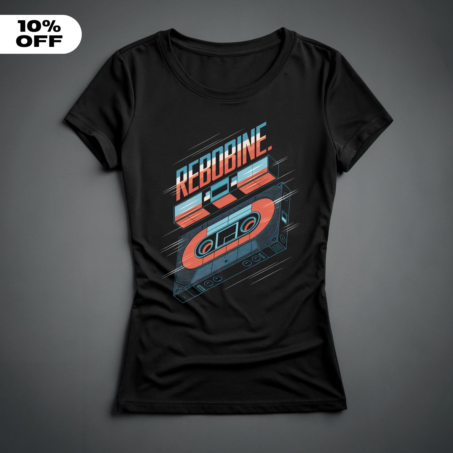 Camiseta Feminina - Rebobine